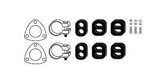 HJS 82 14 1745 Mounting Kit, exhaust system